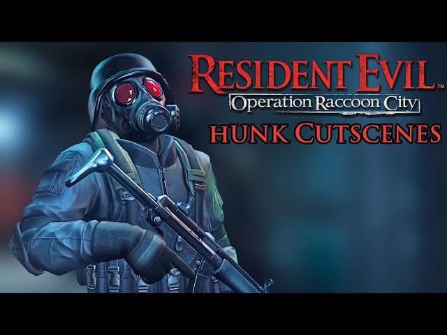 Hunk All Cutscenes | Resident Evil: Operation Raccoon City