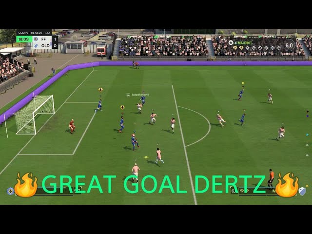 EA SPORTS FC 24 🔥🔥🔥 BEAUTYFULL GOAL DERTZ 🔥🔥🔥
