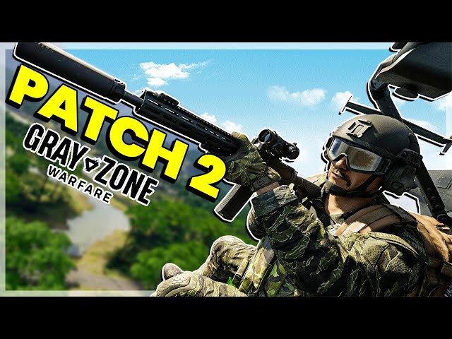 Gray Zone Warfare Patch 2 Adds 9 NEW Landing Zones and QOL Features!