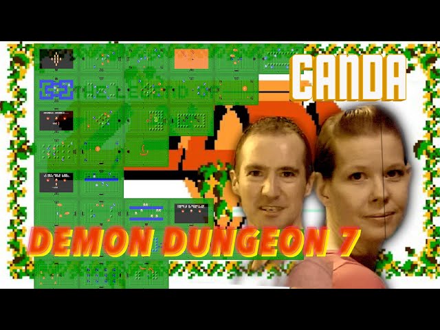 The Legend of Zelda NES - Dungeon 7 "The Demon" 🔴🎮
