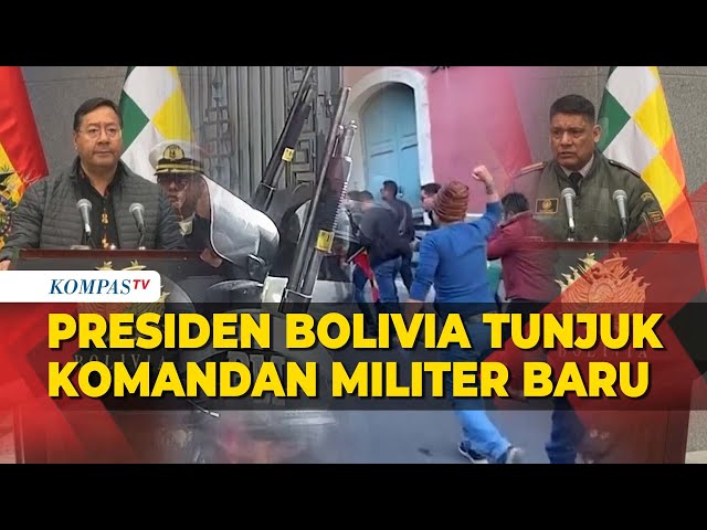 Presiden Bolivia Menunjuk Komandan Militer Baru Setelah Upaya Kudeta