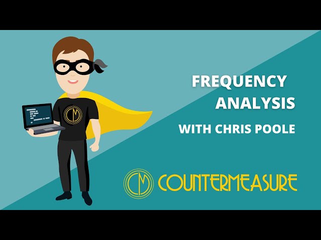 Chris Poole talks "Frequency analysis"
