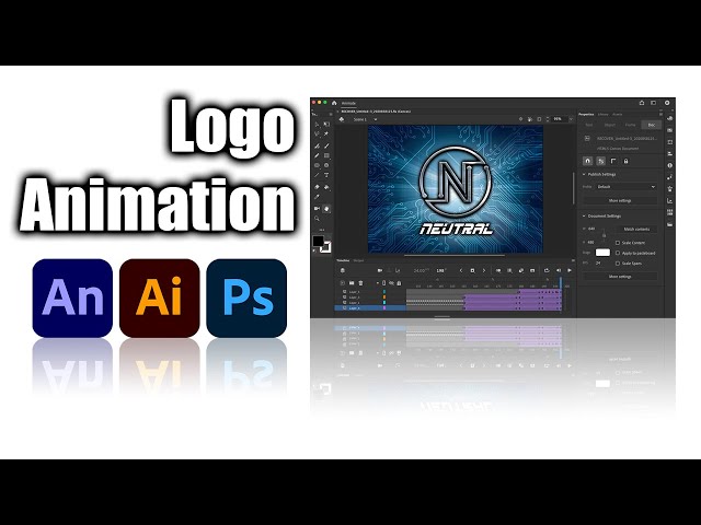 Logo Animation using Adobe Animate CC