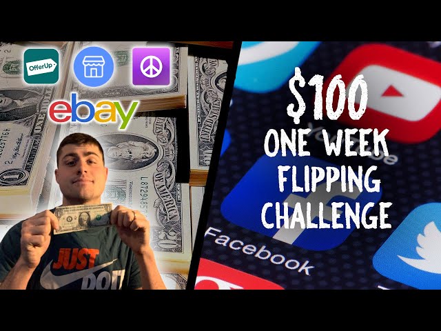 Flipping OfferUp to eBay | $100 1 Week Challenge