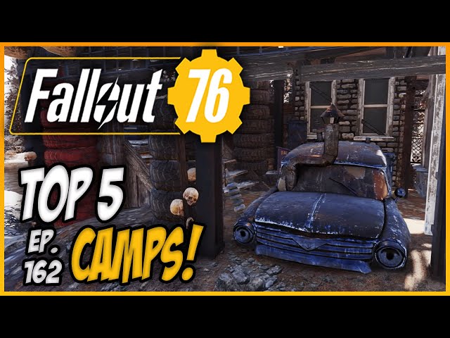 TOP 5 CAMPS in Fallout 76!