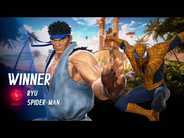 Marvel Super Heroes: Marvel vs. Capcom: Infinite Spider-Man vs Spider-Man