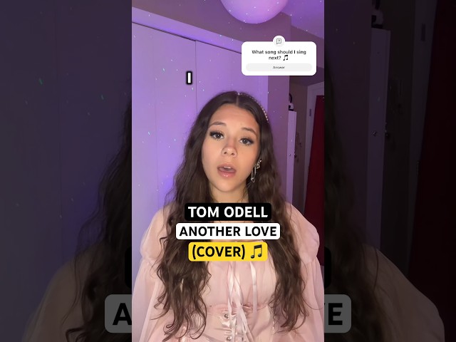 🎵Tom Odell - Another Love (Cover)🎤 Comment a song I should sing next 💬 #cover #singing #tomodell
