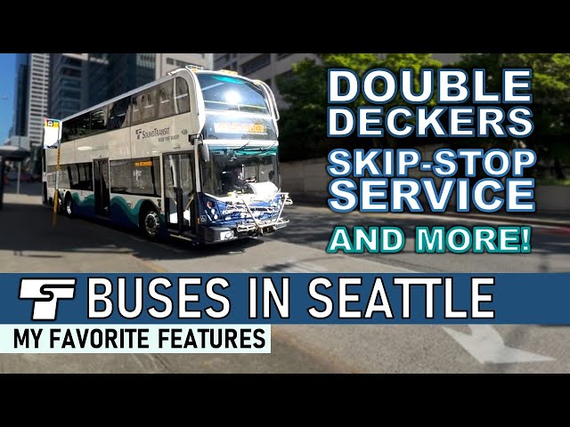 3 Things I Like about Seattle Buses