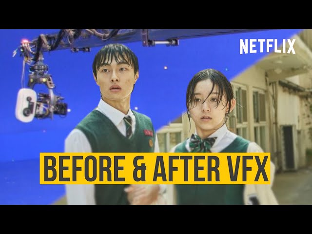 All Of Us Are Dead (Before & After VFX!) Unseen Behind The Scenes!