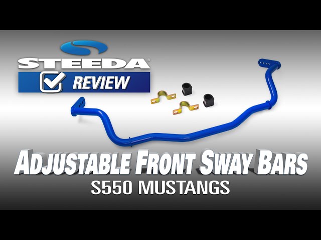 Steeda Mustang 1-3/8" Adjustable Front Sway Bar | Review