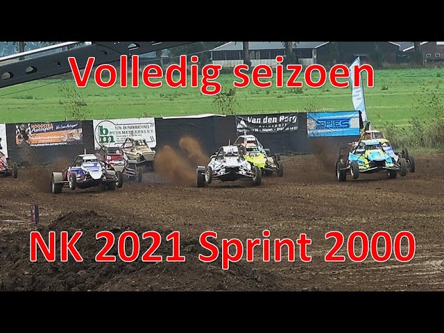 NK Autocross 2021 -  Overzicht seizoen Sprint 2000