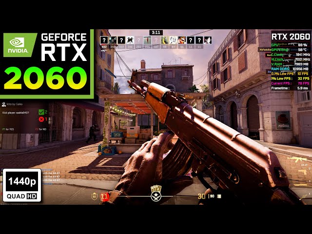 Counter-Strike 2 | RTX 2060 12GB (Ultra Settings MAX Gameplay in 1440p)
