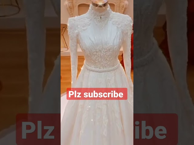 bridal dress design #new#classic #stylish dress#inaz mind #baby tailer #fari ideas #mishallifestyle