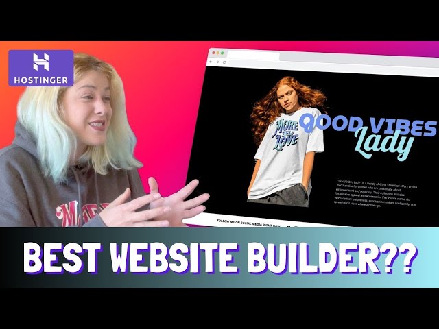 Trying Out Hostinger Website Builder (This was INSANE!)