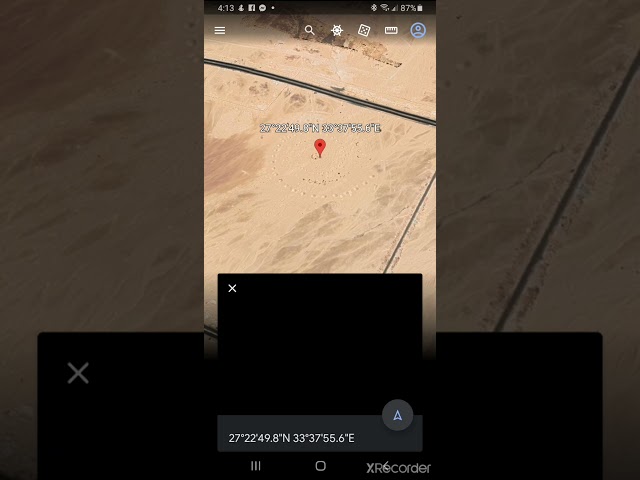 Google Earth Desert Breath in Egypt #Shorts