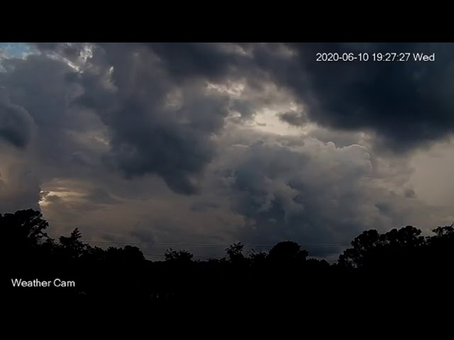 Summer Storms Time Lapse