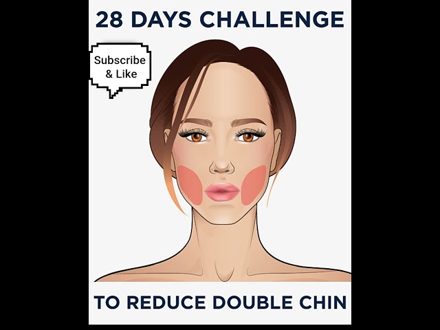 Face Fat Exercise | Face exercise to lose face fat |Cheek fat |Double Chin |Face exercise |#shorts