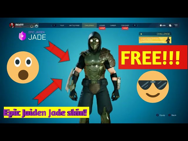 Getting the Epic Jaiden Jade skin in Splitgate Season 0 FOR FREE!!! [16/1/2022]