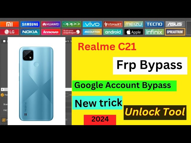 Realme c21 (RMX3201) frp bypass unlock tool crack / realme c21 gmail account bypass