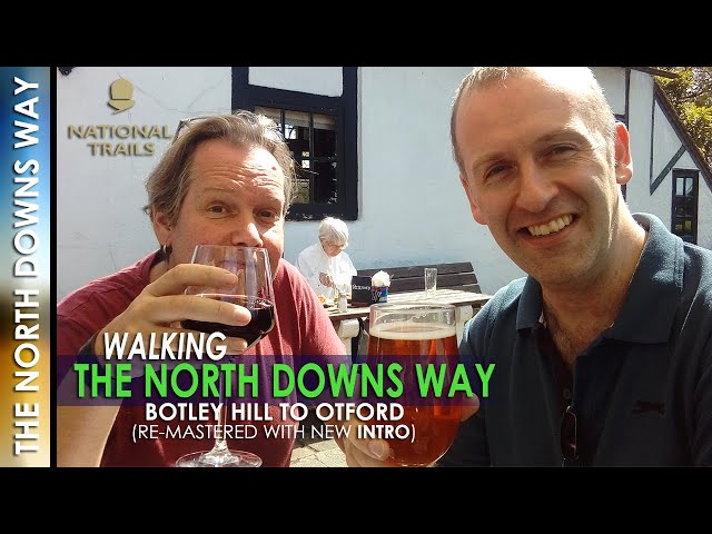 Walking THE NORTH DOWNS WAY (Walk 5) | Titsey Hill to Otford (RE-MASTERED)