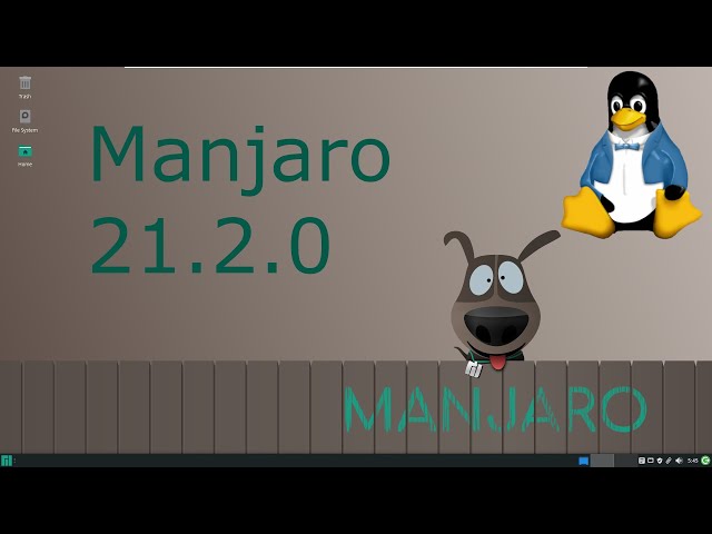 Manjaro Qonos 21.2.0 Xfce Full Tour