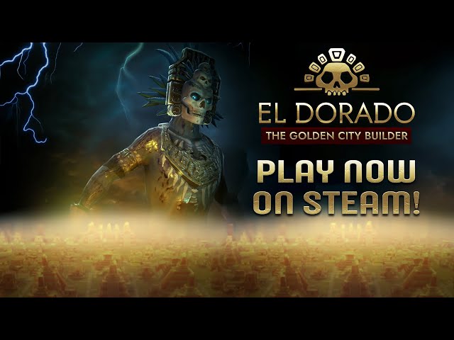 El Dorado The Golden City Builder - Release Trailer | STEAM