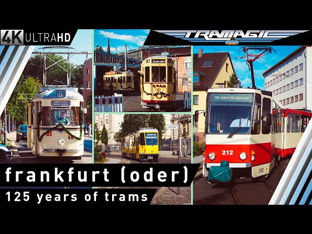 Frankfurt (Oder): 125 Years of Trams | 4K