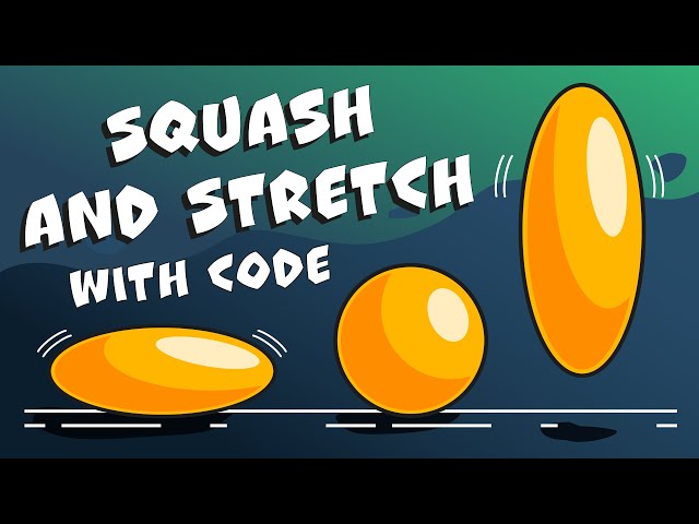 Create a Squash and Stretch effect in Unity with code (2D, 3D, UI)