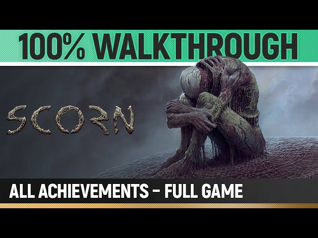 Scorn - Full Game 100% Walkthrough - All Puzzle Solutions & All Achievements