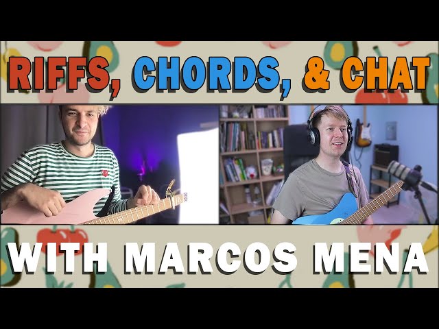 Math Rock Chords, Math Rock Riffs & Chat With Marcos Mena (Standards) 🍉🍓🍍