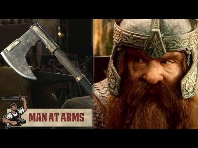 Gimli's Bearded Axe (Lord of the Rings) - MAN AT ARMS