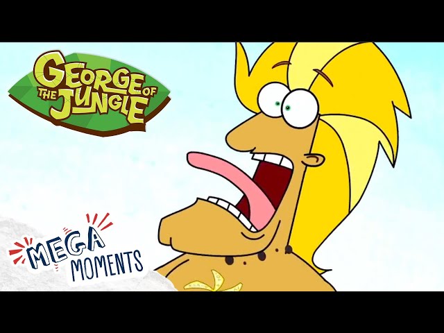 Steve King Of The Jungle 🤴 🌋 | George of the Jungle | 1 Hour Compilation | Mega Moments