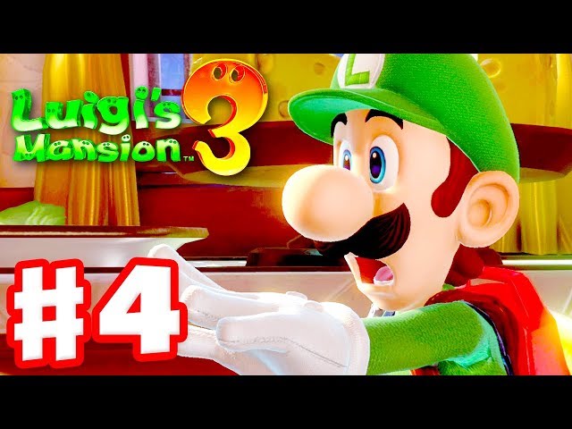 Luigi's Mansion 3 - Gameplay Walkthrough Part 4 - Mice Stealing Buttons! (Nintendo Switch)