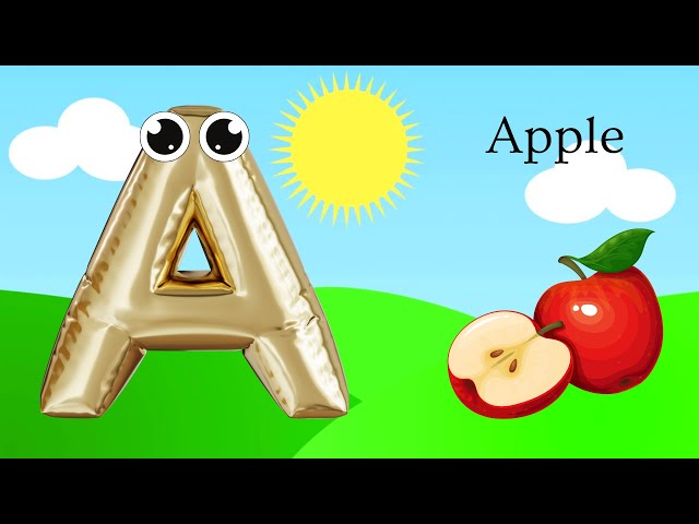 ABC Phonics Song with Sounds for Children - Alphabet Song with One Words for Each Letter