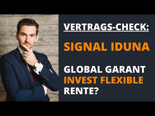 Lohnt sich die Signal Iduna Global Garant Invest Flexible Rente SIGGI für Unternehmer?