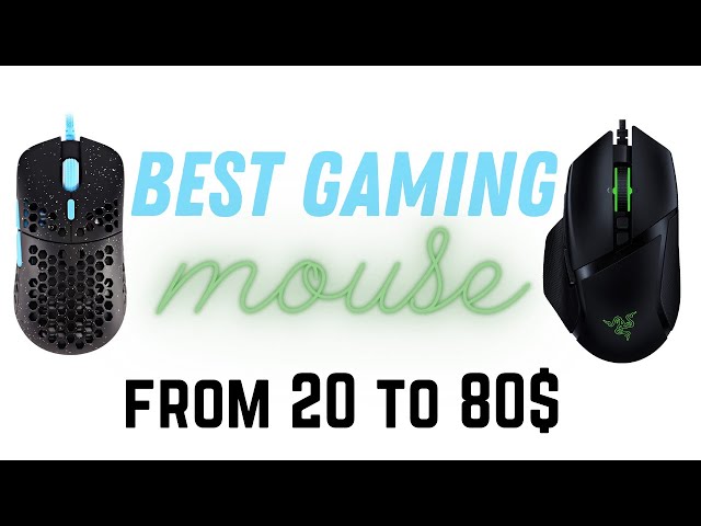 Best high precision Gaming Mouse under 70$ | From 20 to 80$