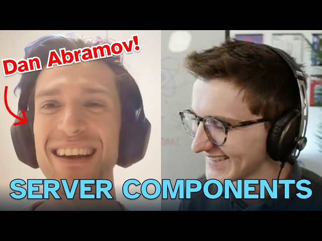 ⚛️ Dan Abramov explores React Server Components with us! [VOD]