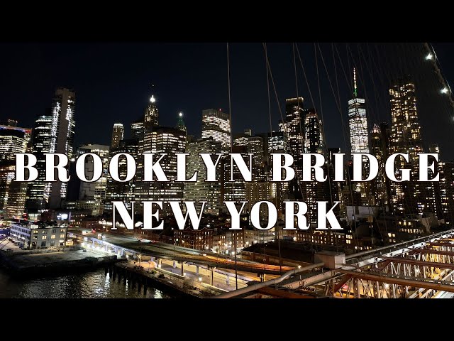 🗽 Brooklyn Bridge, New York City 🇺🇸 February, 2023 🇺🇸