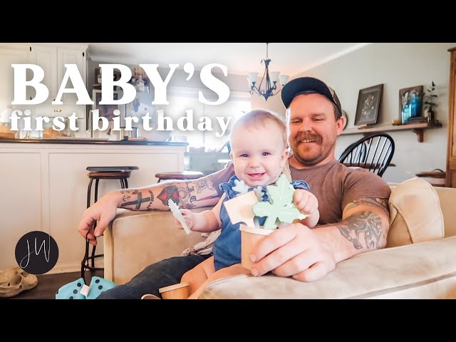 A Simple First Birthday 🎂 | A Weekly Vlog