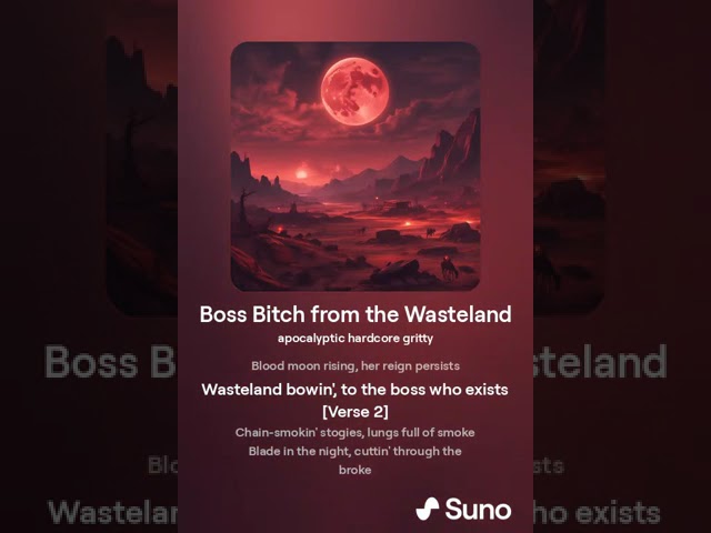 Boss Bitch from the Wasteland