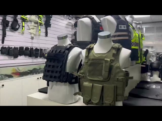 tactical gears exhibition/display