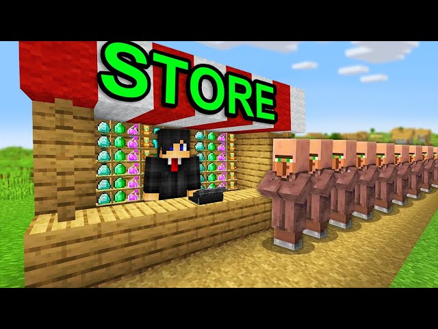 Minecraft but I Open a Store!