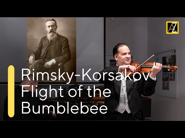 RIMSKY-KORSAKOV: Flight of the Bumblebee | Antal Zalai, violin 🎵 classical music