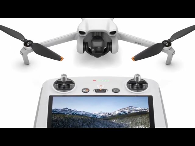 DJI Mini 3 (DJI RC) - Lightweight and Foldable Mini Camera Drone with 4K HDR Video, 38-min Flight