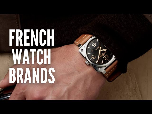 15 French Watch Brands You Should Know
