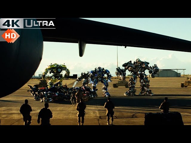 Transformers 2 Revenge Of The Fallen - Optimus Prime Death 4k