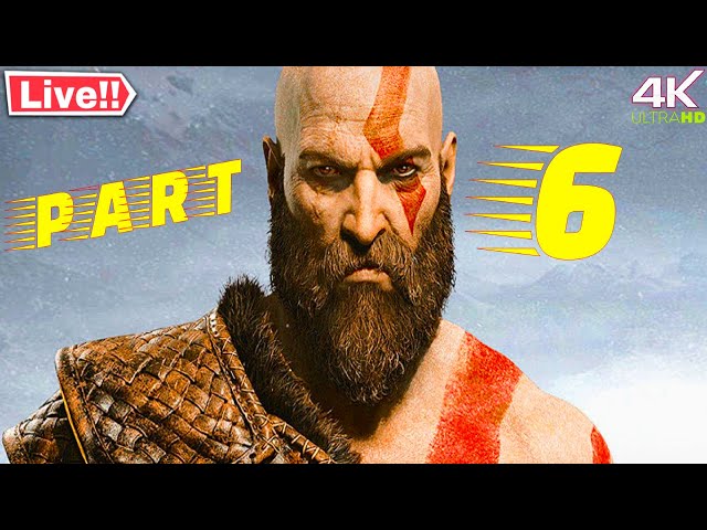Kratos Returns! | God of War Full Gameplay Walkthrough STREAM Part 6 [4K 60FPS PC] - With Commentary
