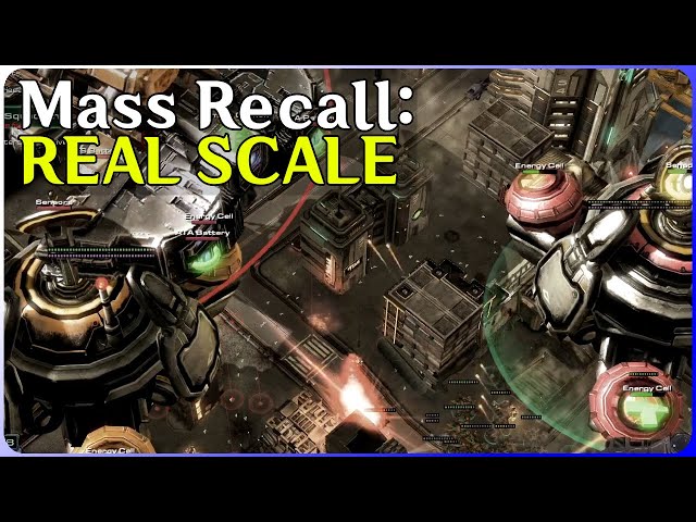 Real-Scale Starcraft: Mass Recall - 07