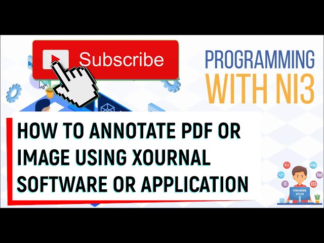 How to annotate, check, edit, write, save in pdf or image file using Xournal software for free.