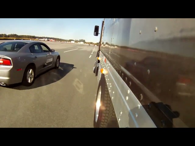 Be Truck Aware: Braking and Stopping Distance Demonstration